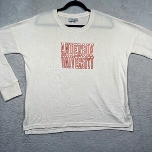 Boxercraft Anderson University Sweater Crewneck Pullover Collegiate‎ Top L